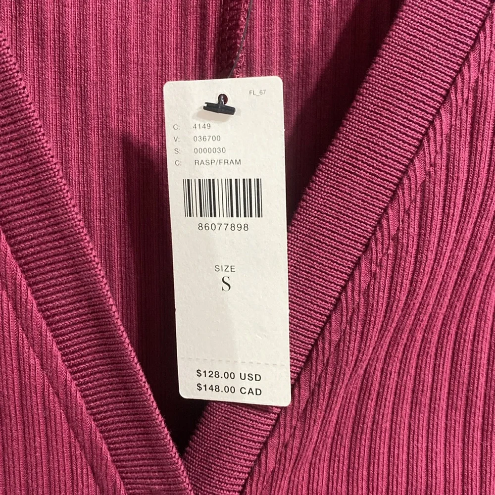 Grey State Raspberry Colored Midi Dress - Picture 4 of 6